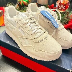 Reebok Men's Gray Suede Sneakers